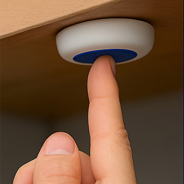 Neighbour Alert Alarm fixed button